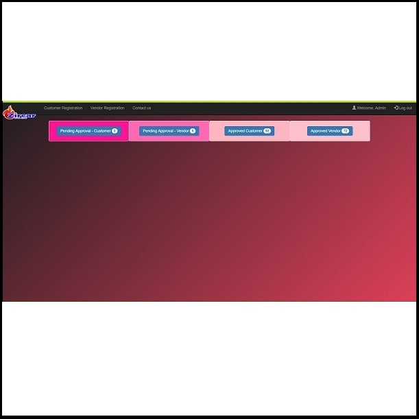 Customer-Vendor Registration Portal